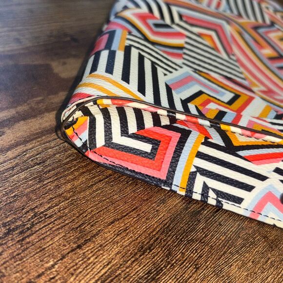 Tory Burch Kerrington geometric T leather crossbody purse bag - Picture 11 of 11